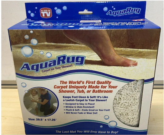 Non-Slip Bath Mat Microfiber 88500-0012-893 Turquoise 70x40cm