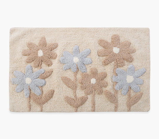 Nef-Nef Homeware Badematte Baumwolle Dreamel Beiges 50x80cm