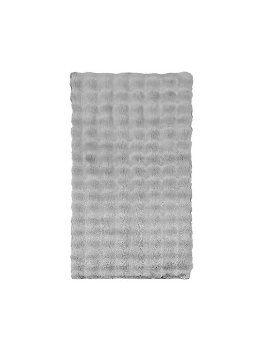 Beauty Home Non-Slip Bath Mat Bubble Art 9664 9664-45Χ75-Γκρι Grey 45x75cm