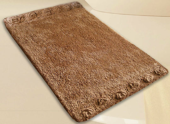 San Lorentzo Бански килим Памук Правоъгълена 925 Double Lace Camel 50x80бр