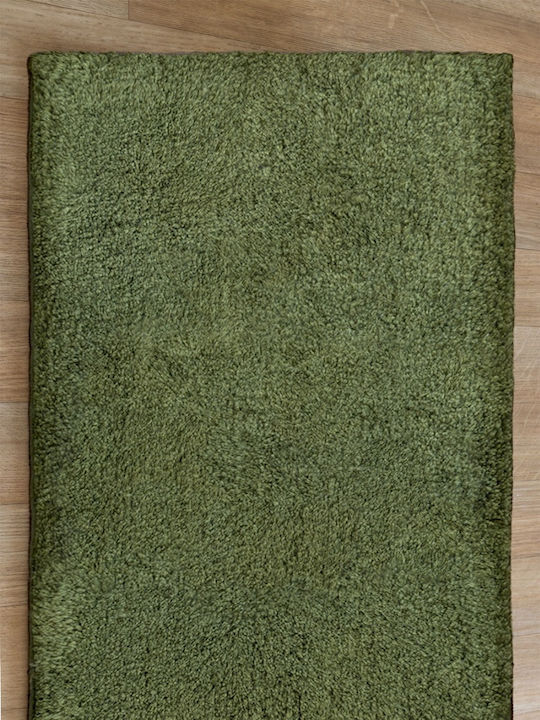 Palamaiki Πατάκι Μπάνιου Ξύλινο Bampa Olive 50x80εκ.