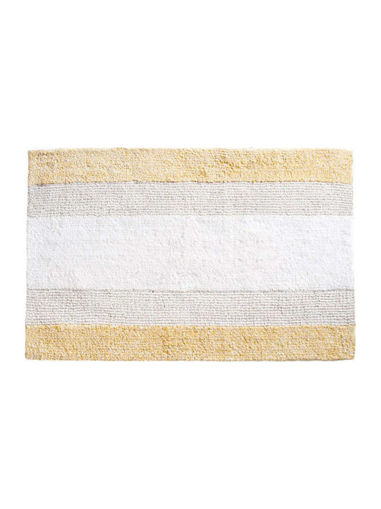 Guy Laroche Πατάκι Μπάνιου Βαμβακερό Isolda 1127091114009 Gold 55x90εκ.