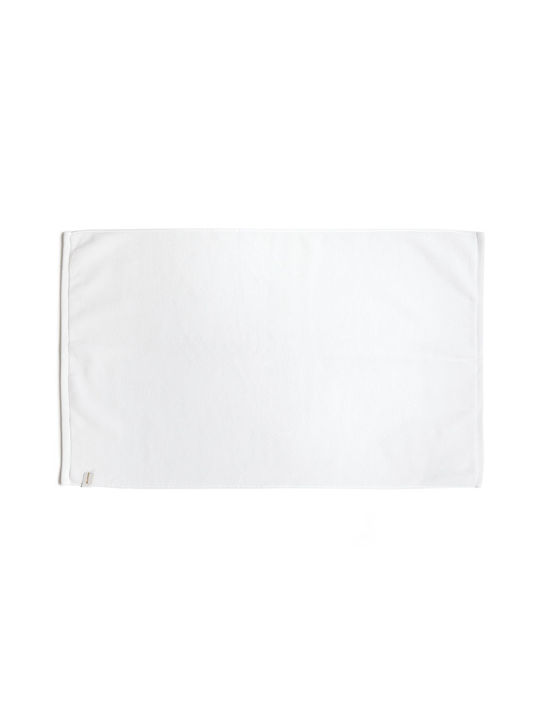 Hauz Covoraș de Baie Bumbac 1000GSM Alb 50x80buc