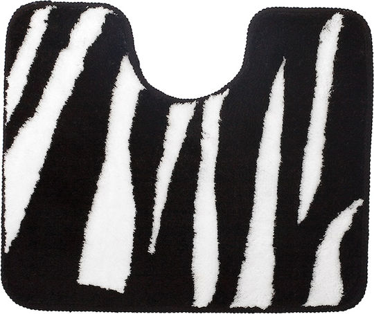 Sealskin Πατάκι Μπάνιου Λεκάνης Safari 293557619 Black 50x60εκ.