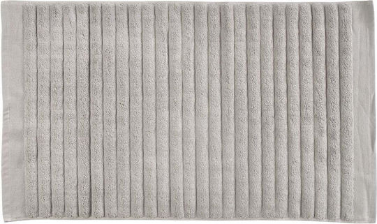 Zone Denmark Badematte Baumwolle 80x50 Inu Soft Grau