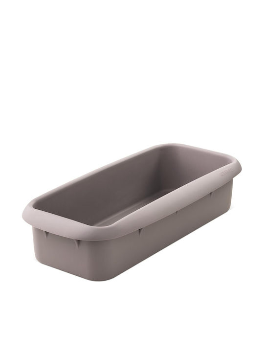 Tavă de Copt Gourmeo 1 Kg Formă de Patiserie pentru Pâine din Silicon 30x7.5x11.6 cm