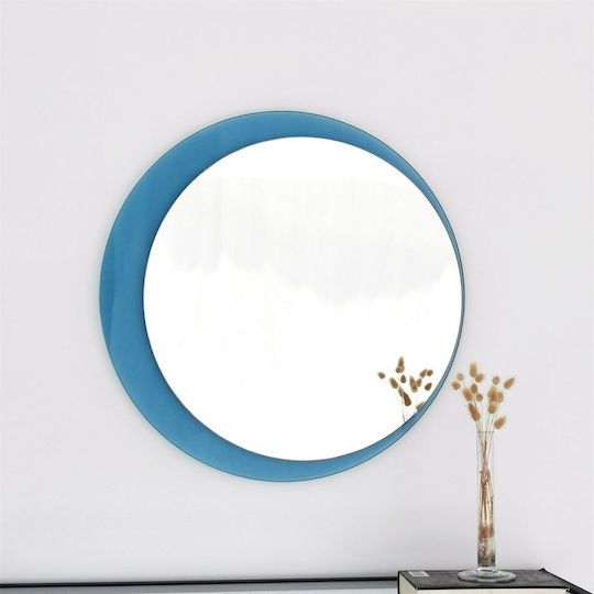 SteweHome STE-001810-P1810 Στρογγυλός 65x65cm Μπλε SteweHome STE-001810-P1810 Στρογγυλός 65x65cm Μπλε