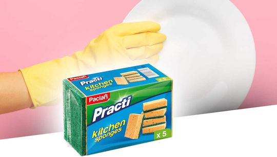 Practi Paclan Kitchen Scourer 5 Pcs