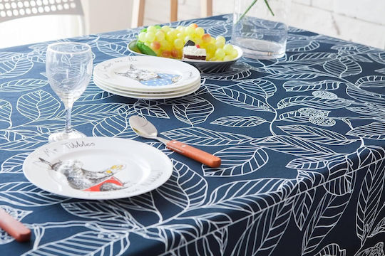 FRIPIA Τραπεζομάντηλο Σκούρο Μπλε 140x250εκ.