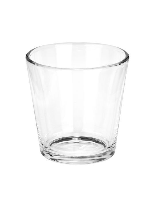 Vilde Serving Bowls Round Glass Transparent 6 Pieces