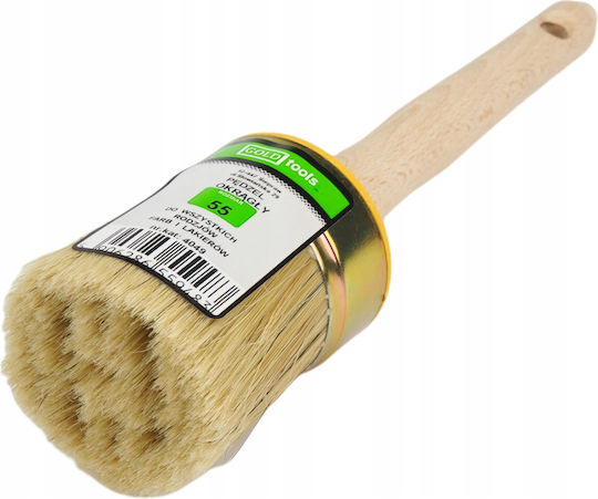 Round Brush Gold 55