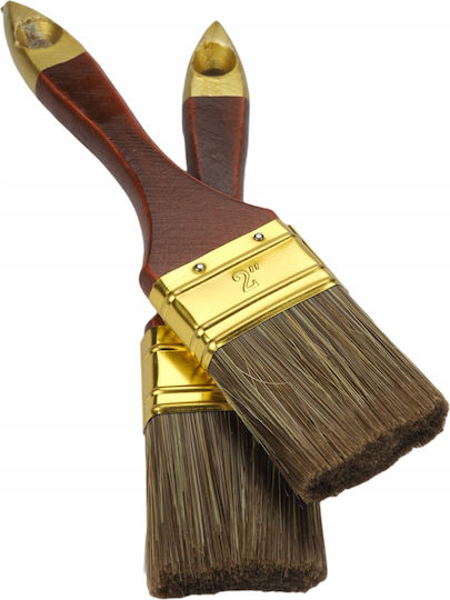 Acrylic Brush Gold 2"