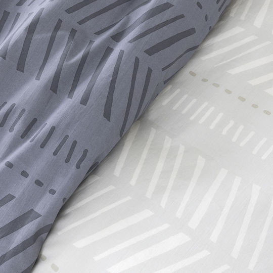 Nima Leklair Coverlet Queen Size Cotton Gray 220x240cm