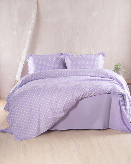 Rythmos Set Double Coverlet Cotton Mint 220x240cm 3 Pieces