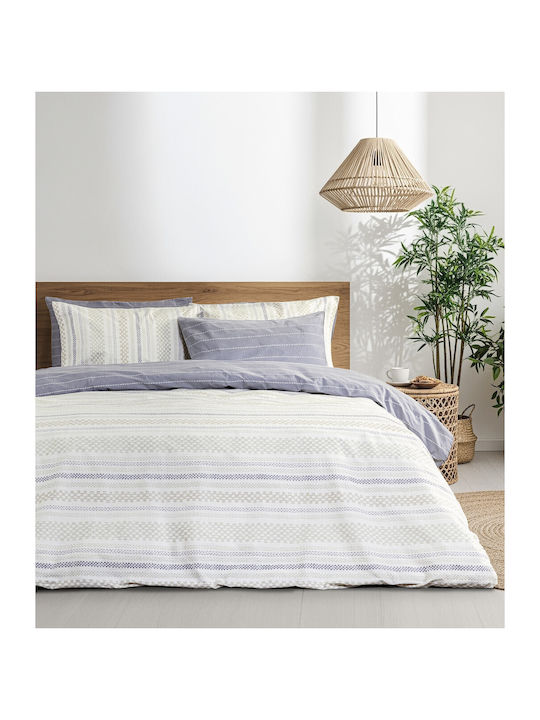Nima Soleil Κουβερλί Υπέρδιπλο Βαμβακερό Μπεζ 220x240cm