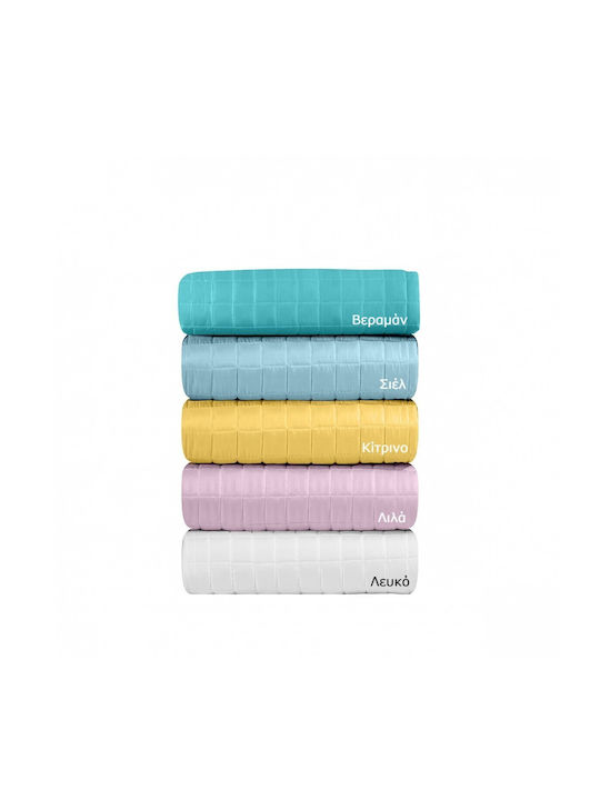 Beauty Home Art 1599 Tagesdecke Einzelbett Yellow 160x240cm