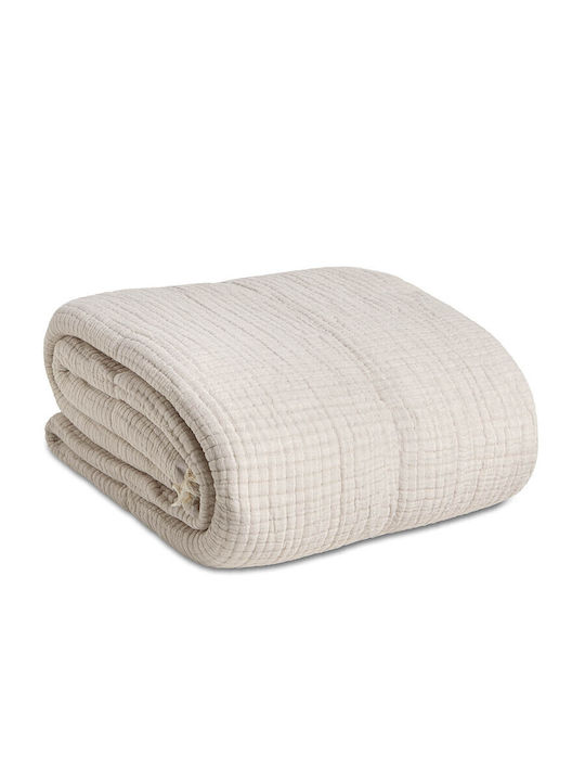 Aigaion Coverlet Single Cement 170x240cm