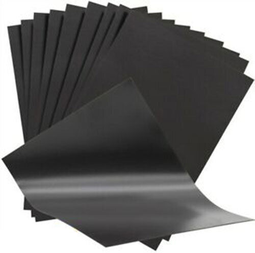 Schwarzes Magnetblatt A4 Größe 1 mm Dicke Folia