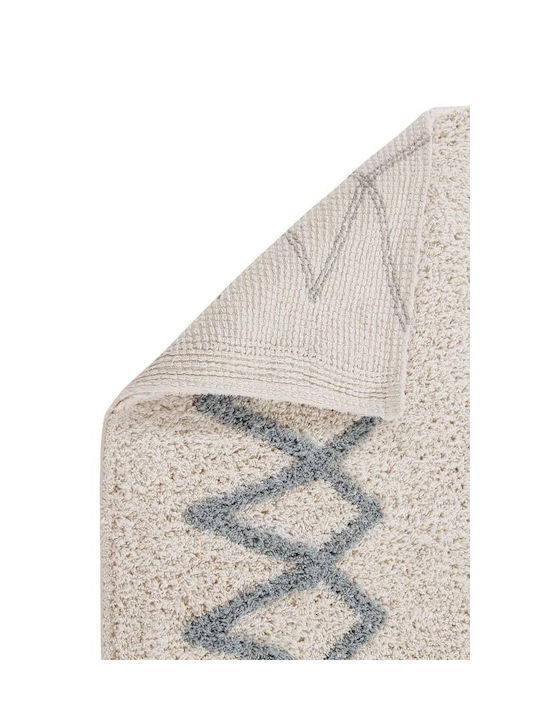 Lorena Canals Atlas Handmade Kids Rug Cotton Beige 120x160cm