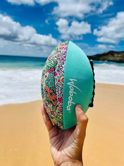 Waboba Beach Football Rugby Ball 6" Tropical