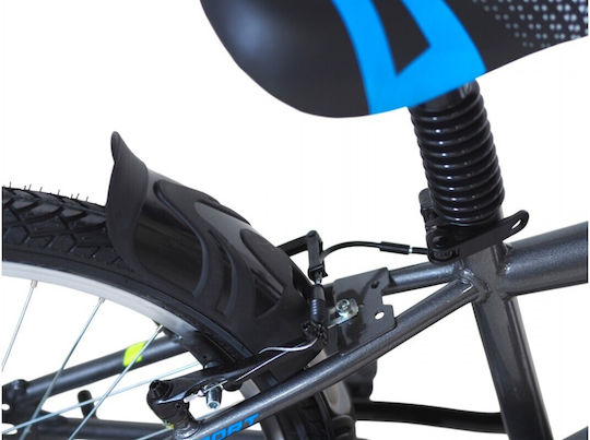 Alpina 20 Παιδisches Kinderfahrrad Stadt mit Aluminiumrahmen Grau