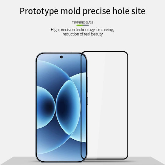 Xiaomi 17t 5g Mofi Full Glue Full Tempered Glass Προστασία Οθόνης Transparent