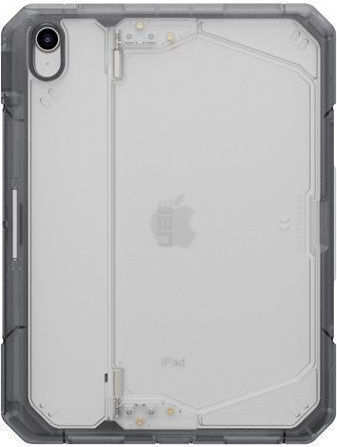 Uag Trooper Case Handle Kickstand Screen Protector Apple Ipad 10.9 2022 10th Gen Apple Ipad 11 2025 A16 Transparent Grey 124512114331