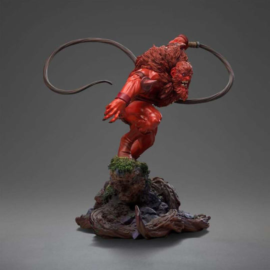 Iron Studios Masters of the Universe Red Beast Man Exclusive 2024 Figure in 1:10 Scale