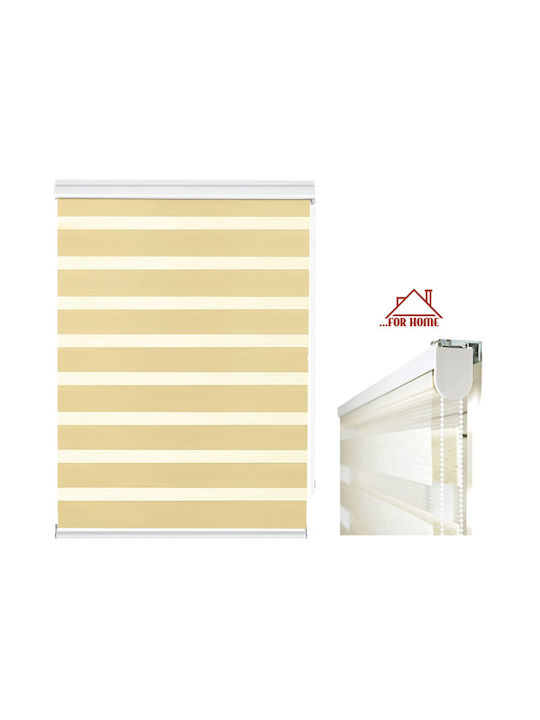 ForHome Ρόλερ Σκίασης Μερικής Συσκότισης Εκρού Π60xΥ180εκ. GPS-586151