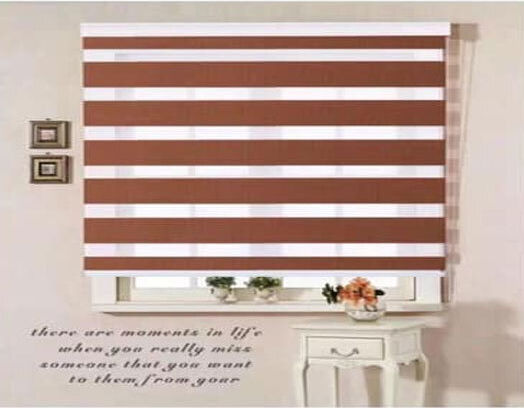 VS Home Rolete Geam Semi-Blackout Dublu P120xÎ240cm 24.014.0007 Maro