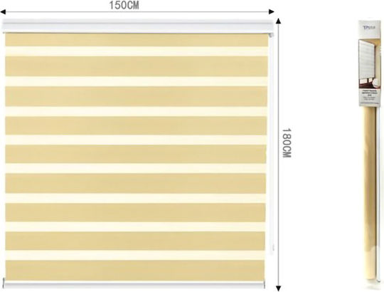 Tpster Ρόλερ Σκίασης Μερικής Συσκότισης Π150xΥ180εκ. 36955 Μπεζ Tpster Ρόλερ Σκίασης Μερικής Συσκότισης Π150xΥ180εκ. 36955 Μπεζ