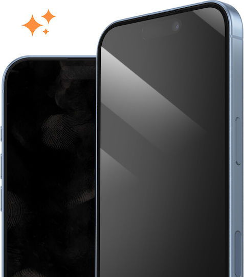 Avizar Displayschutzfolie iPhone 17 Gehärtetes Glas 0,40mm Hohe Widerstandsfähigkeit Schwarz