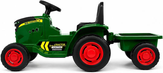 Kids Ride On Tractor Electric 6 Volt Green