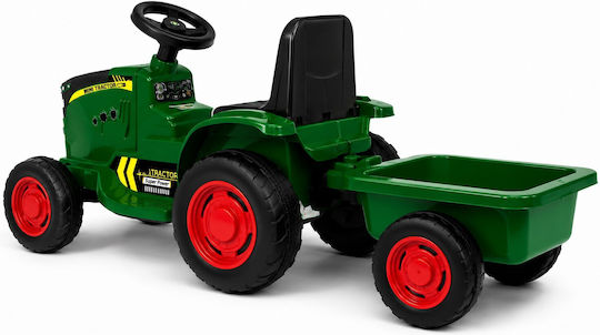 Kids Ride On Tractor Electric 6 Volt Green