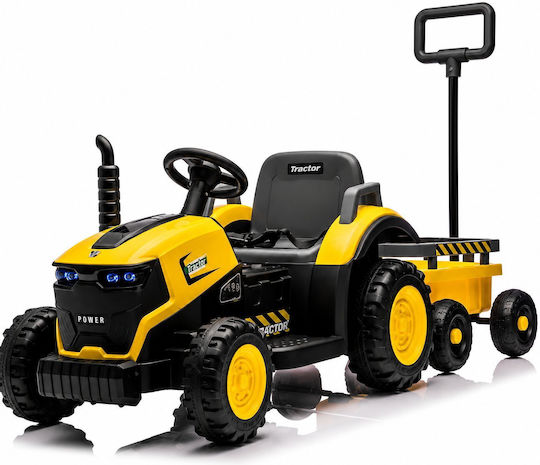 Kids Electric Tractor 12 Volt Yellow