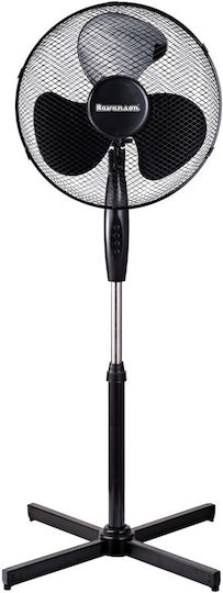 Ravanson Стоящ Вентилатор 45W Диаметър На Вентилатора 43cm Черен