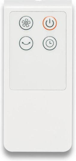 Heinner Ventilator Sockel 48W mit Fernbedienung Weiß