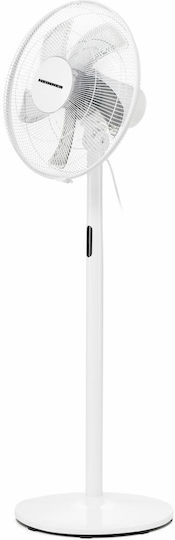 Heinner Ventilator Sockel 48W mit Fernbedienung Weiß