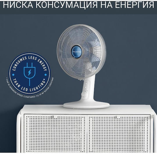 Rowenta Turbo Silence Extreme+ Ventilator De Masă 40W Diametru 30cm Alb