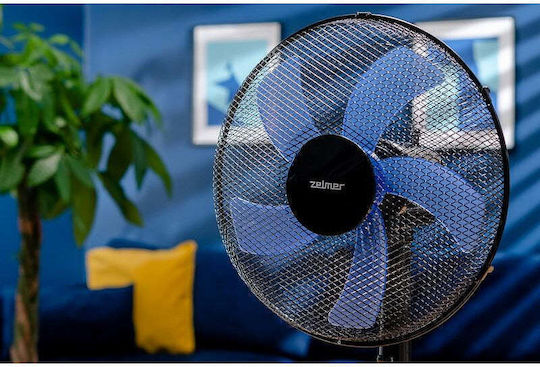 Zelmer Zelmer Tischgerät Ventilator 50W Lüfterdurchmesser 40cm Schwarz