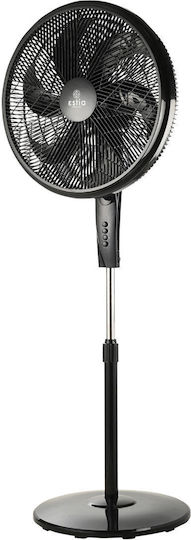 Estia Aither Pedestal Fan 75W Black