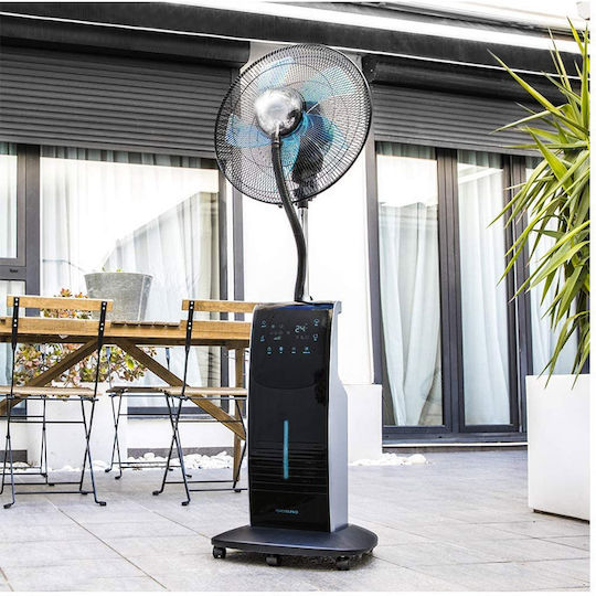 Cecotec Forcesilence 790 Freshessence Ionic Ανεμιστήρας Υδρονέφωσης 90W Διαμέτρου 40cm Μαύρος