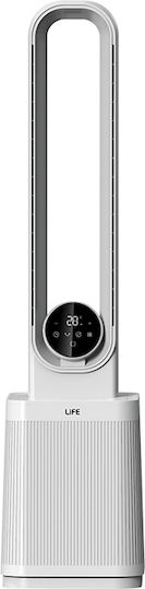 Life Aquilo Ανεμιστήρας Χωρίς Πτερύγια 65W Λευκός