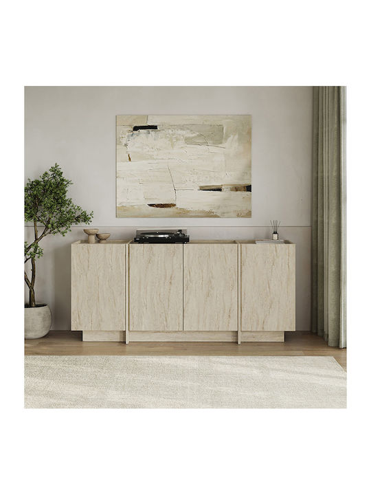 Dorma Sideboard Holz GP037-0293 2 Ecru 180x45x80,2cm