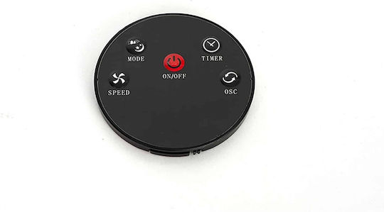 Zilan Ανεμιστήρας Πύργος 60W με Τηλεχειριστήριο Μαύρος