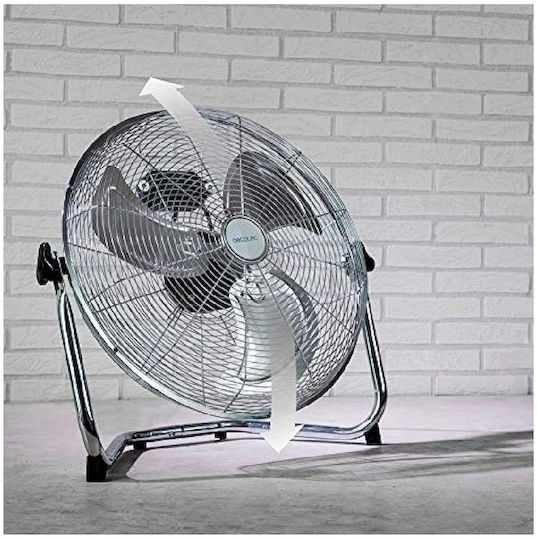 Cecotec Energysilence 4300 Pro Ανεμιστήρας Δαπέδου 110W Διαμέτρου 45cm Ασημί