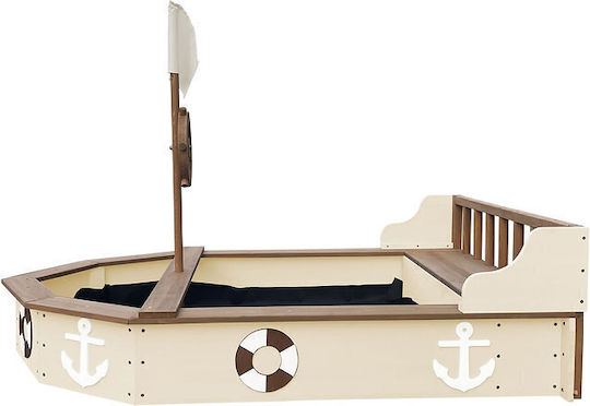 Пясъчник Игра Кораб Deluxe Бежов за 3+ Години