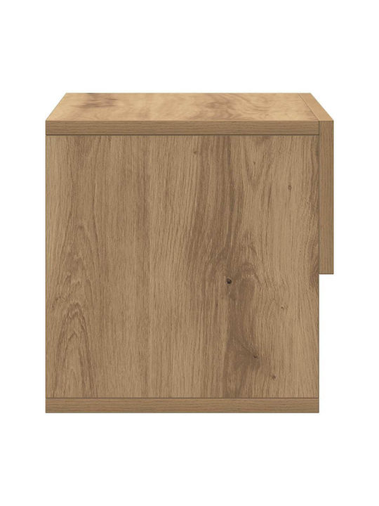 Wooden Brown Bedside Tables 2 Pieces 46x29.5x30cm