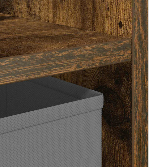 Κομοδίνα Ξύλινα Καφέ 2τμχ 25.5x22x49.5cm