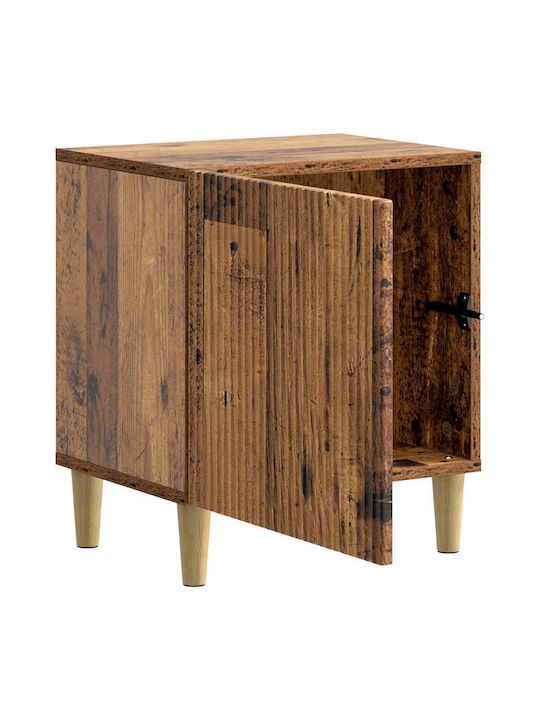 Wooden Brown Bedside Table 43x34.5x50cm